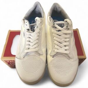 White Vans Old Skool Blk/Trwht